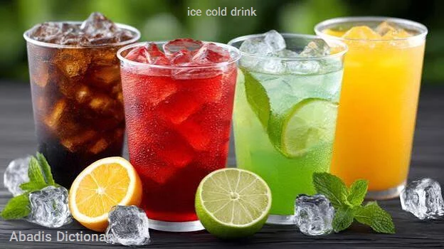 ice cold drink
